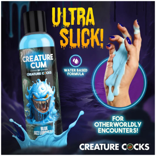 Creature Cum Blue Water-Based Lubricant 8oz