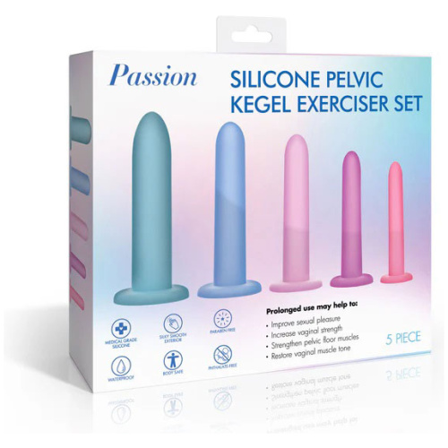 Silicone Pelvic Kegel Exerciser Set