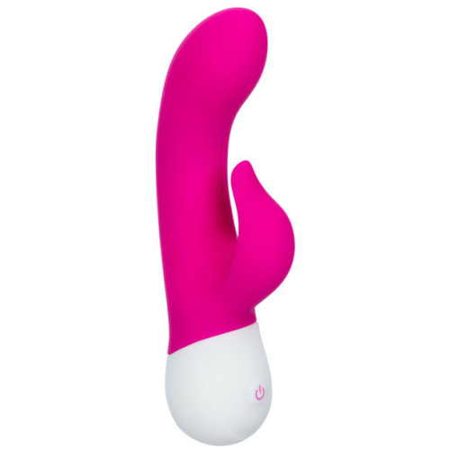 Basic Essentials Rechargeable Dual Pleaser - Pink