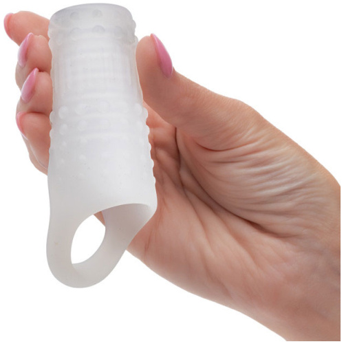 Basic Essentials Liquid Silicone Stimulation Enhancer - Clear