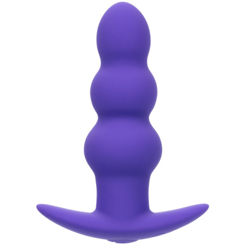 Basic Essentials Rechargeable Beaded Probe - Purple