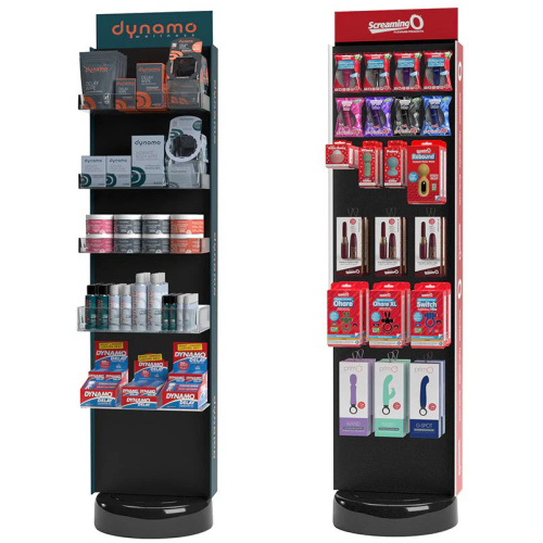 Screaming O and Dynamo Wellness New Product Floor Display