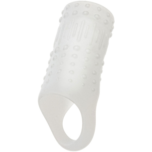 Basic Essentials Liquid Silicone Stimulation Enhancer - Clear