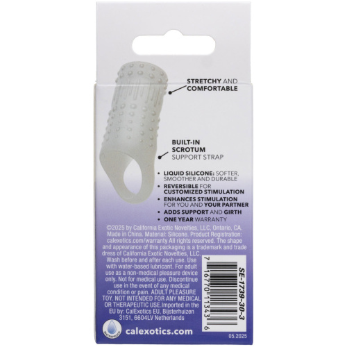Basic Essentials Liquid Silicone Stimulation Enhancer - Clear