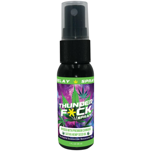 Thunder Fuck Male Climax Control Spray - 1oz Bottle