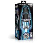 Pleasure Grip Sucking and Vibrating Masturbator - Black