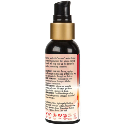 Heat Wave Natural Water-Based Warming Lubricant 2oz