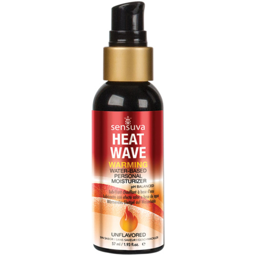 Heat Wave Natural Water-Based Warming Lubricant 2oz