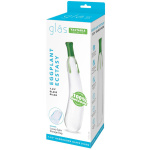 Eggplant Ecstasy 7.25" Glass Dildo