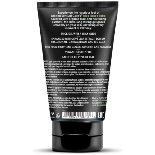 Wicked Aloe Vera Lubricant 4oz