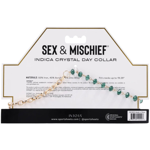 Indica Crystal Day Collar - Green