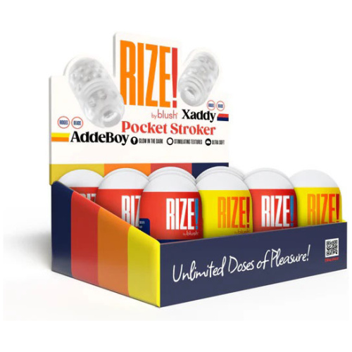 Rize - the Pill Mini Stroker - 12 Pack Display