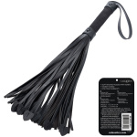 Nocturnal Collection Heart Throb Flogger - Black