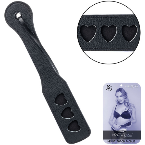 Nocturnal Collection Heart Throb Paddle - Black