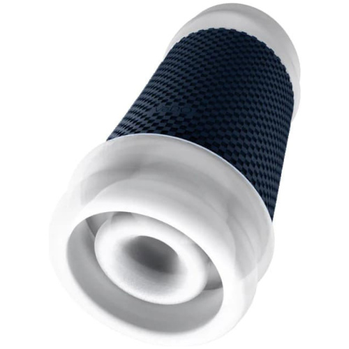 Spank Rechargeable Ultra-Grip Vibrating Stroker - Clear