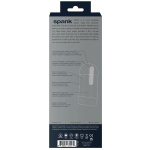 Spank Rechargeable Ultra-Grip Vibrating Stroker - Clear