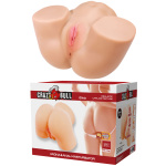 Olivia - Vagina and Anal Masturbator Vibrating - White