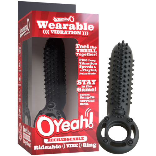 Rechargeable O Yeah Silicone - Black