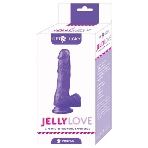Jelly Love 9" Dildo - Purple