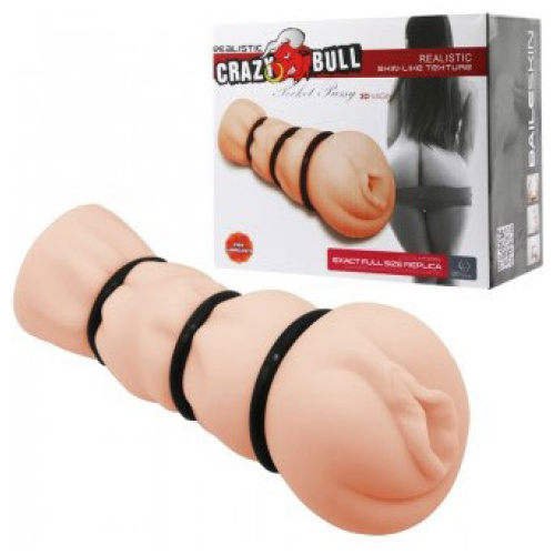 Pocket Pussy 3d Vagina - White