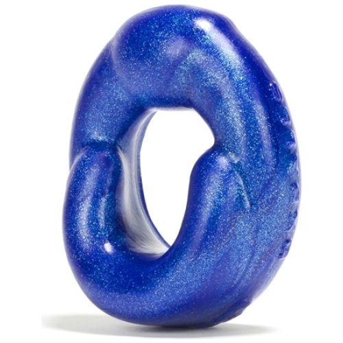 Grip Cockring Fat Padded U-Shaped Cockring - Blue Balls