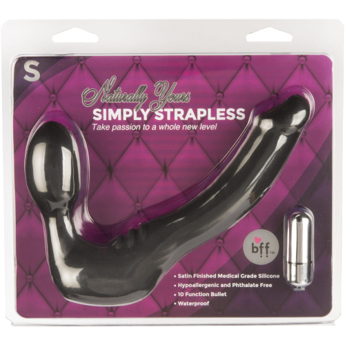 Naturally Yours Simply Strapless - Small - Black