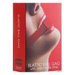 Elastic Ball Gag - Red