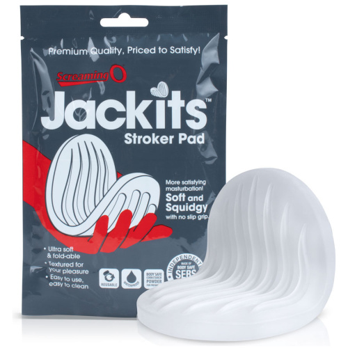 Jackits Stroker Pad - Clear - Each