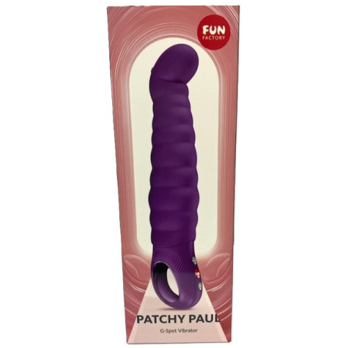 Patchy Paul G-Spot Vibrator - Dark Violet