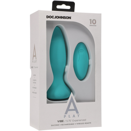 A-Play - Vibe - Experienced - Rechargeable Silicone Anal Plug With Remote