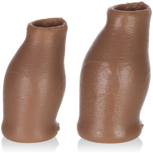 Hood Moreskin Silicone Faux Foreskin - Medium Tone - Medium/large