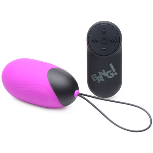 Bang XL Silicone Vibrating Egg - Purple