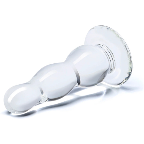 4 Inch Glass Butt Plug