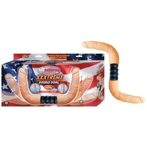 Latin American Whoppers Extreme Vibrating and  Fully Bendable Dong - Flesh