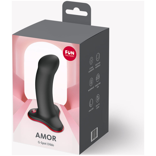 Amor G-Spot Dildo - Black
