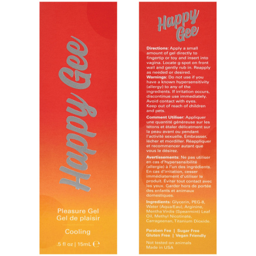 Happy Gee - 0.5 Fl. Oz./ 15ml