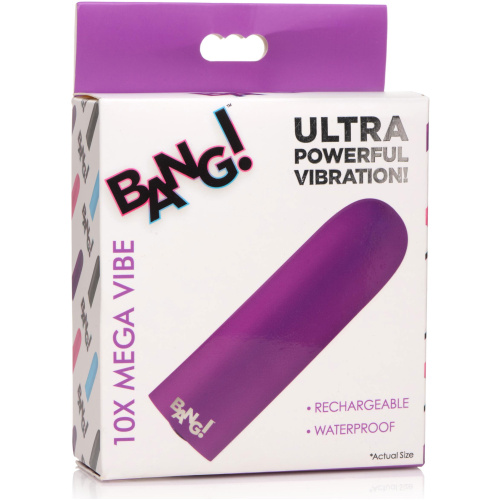 10x Mega Vibrator - Purple