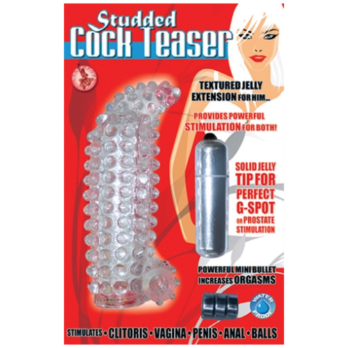 Studded Cock Teaser - Clear