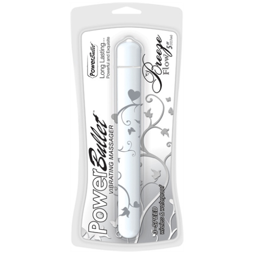 Power Bullet Breeze Flow 5 Inch - White
