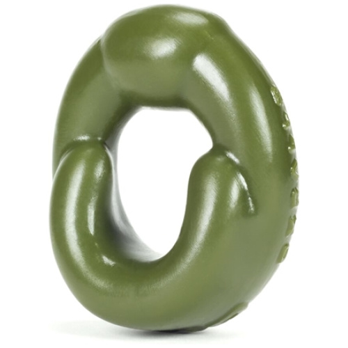 Grip Cockring Fat Padded U-Shaped Cockring - Army