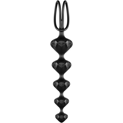 Satisfyer Beads Super Soft Silicone - Black
