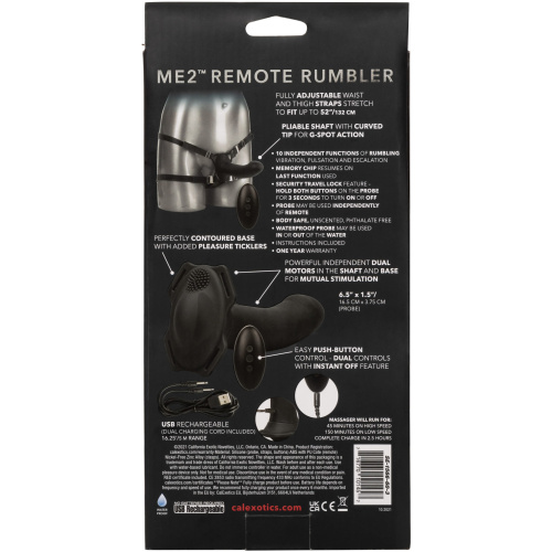 Her Royal Harness Me2 Remote Rumbler - Black