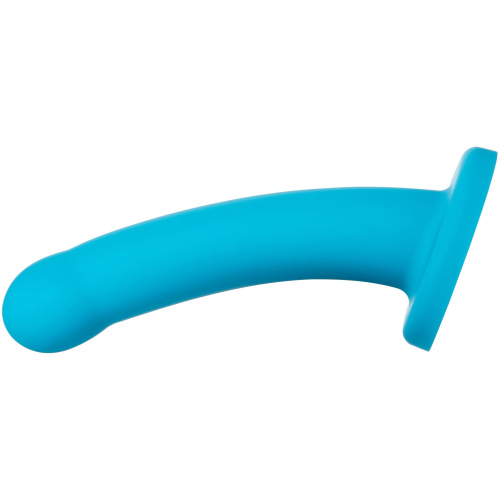 Nexus Collection - Hux - 7 Inch Silicone Dildo - Turquoise