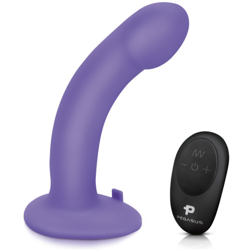 Pegasus 6 Inch Curved Realistic Peg - Purple