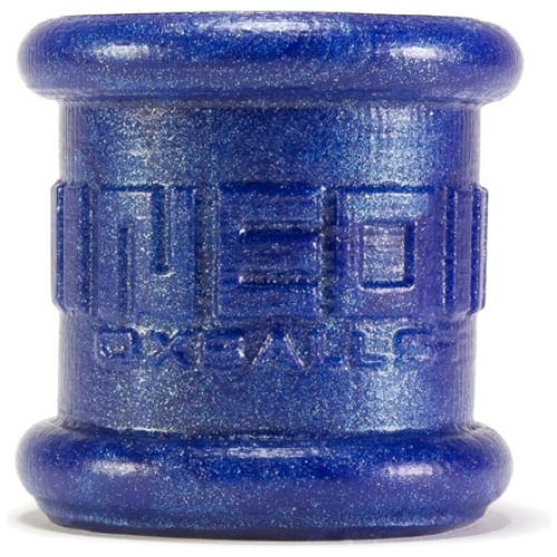 Neo 2 Inch Tall Ball Stretcher Squishy  Silicone - Blue Balls