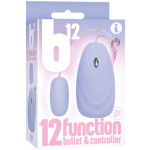 B12 12 Function Bullet & Controller - Baby Blue