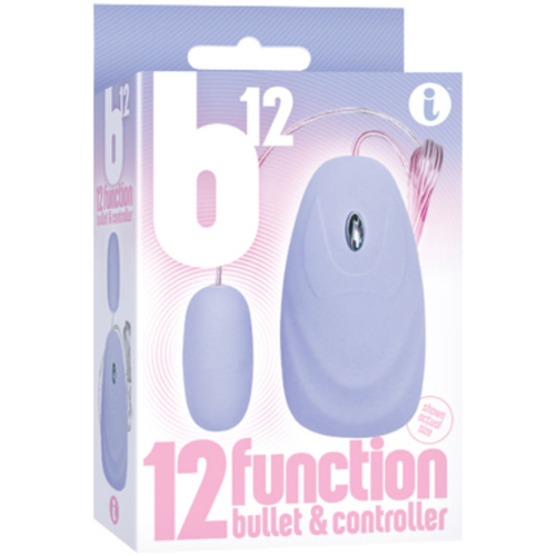 B12 12 Function Bullet & Controller - Baby Blue