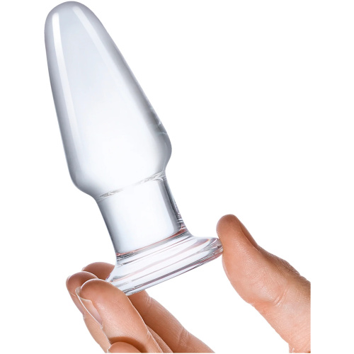 3.5 Inch Glass Butt Plug