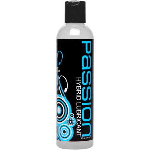 Passion Hybrid Water and Silicone Blind Lubricant - 8 Oz.