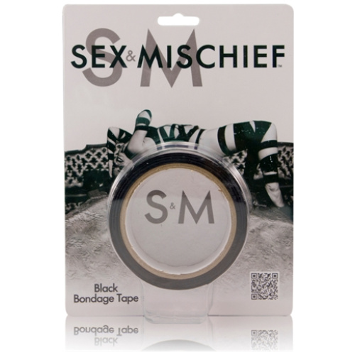 Sex and Mischief Bondage Tape - Black